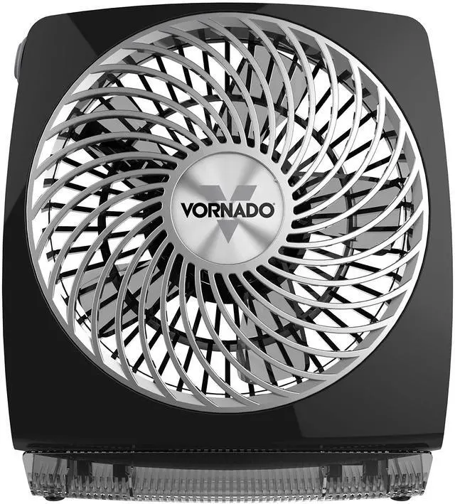 Alt view image 6 of 7 - FIT Personal Air Circulator Fan with Fold-Up Design, Directable Airflow, Compact Size, Perfect for Travel or Desktop Use, Black