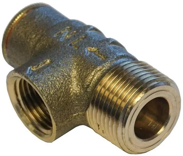 Alt view image 3 of 7 - MFG PRVNL75100 3/4" Lead-Free Brass Pressure Relief Valve, 100 PSI Cold Water Safety Valve for Well Tank, Pump & Plumbing Systems, 3/4" NPT No-Lead Water System Protection Valve