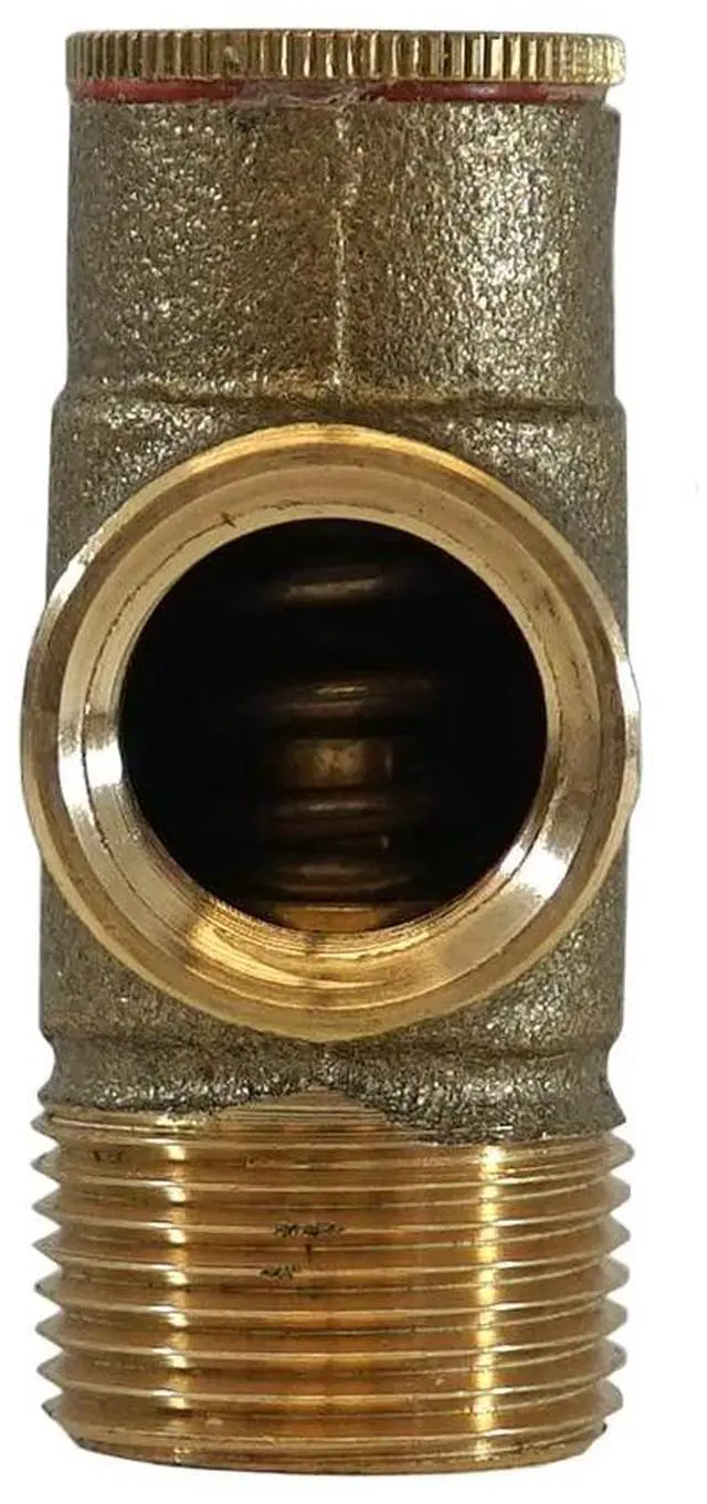 Alt view image 5 of 7 - MFG PRVNL75100 3/4" Lead-Free Brass Pressure Relief Valve, 100 PSI Cold Water Safety Valve for Well Tank, Pump & Plumbing Systems, 3/4" NPT No-Lead Water System Protection Valve
