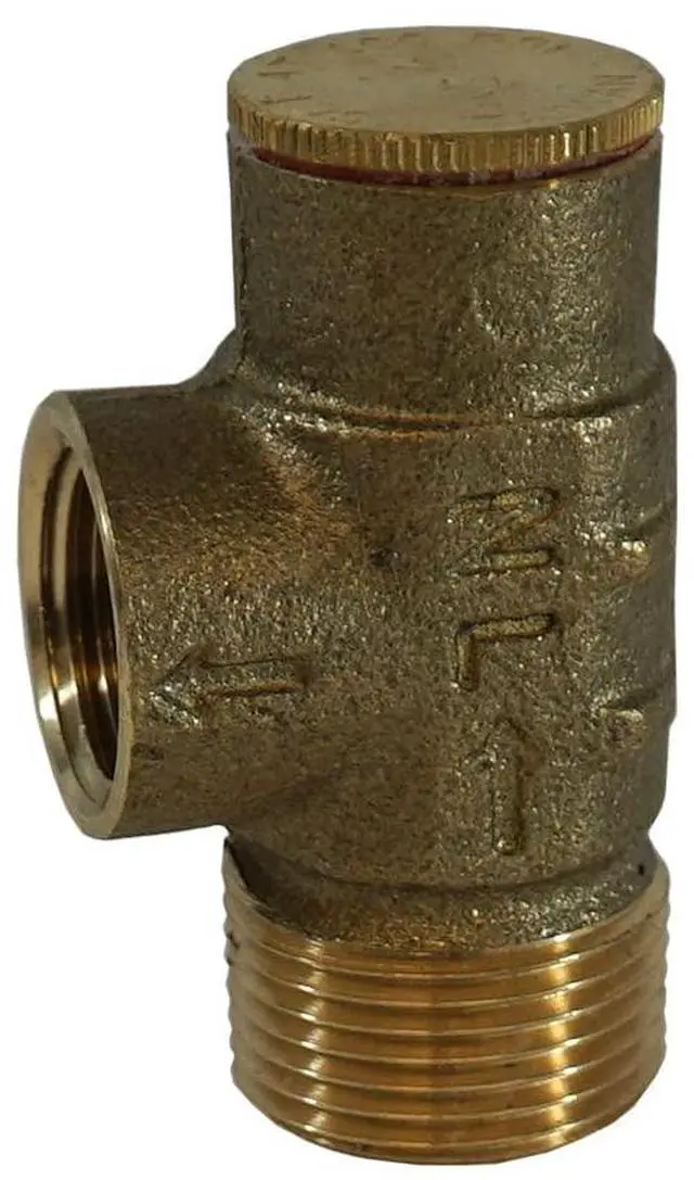 Alt view image 7 of 7 - MFG PRVNL75100 3/4" Lead-Free Brass Pressure Relief Valve, 100 PSI Cold Water Safety Valve for Well Tank, Pump & Plumbing Systems, 3/4" NPT No-Lead Water System Protection Valve