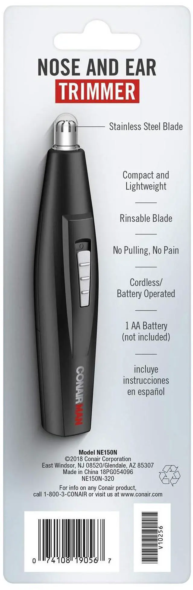 Alt view image 5 of 5 - Man Nose Hair Trimmer for Men, For Nose, Ear and Perfect for Travel, Battery Powered