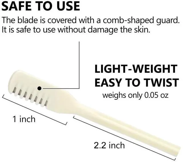 Alt view image 3 of 5 - Seki Japan Nose Hair Trimmer Clipper Cutter Safety Protected Razor Hair Removal (Pack of 10 Pieces)