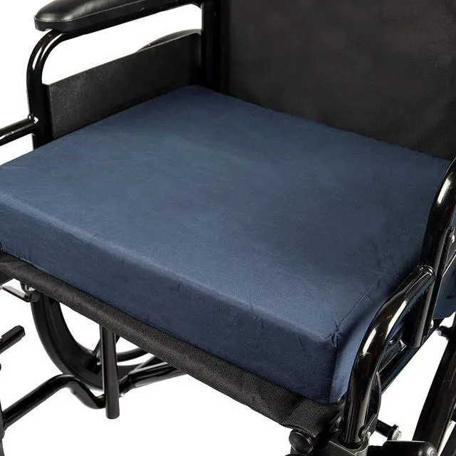 Alt view image 3 of 6 - Seat and Chair Cushion for Office Chairs, Wheelchairs, Scooters, Kitchen Chairs or Car Seats, FSA HSA Eligible, for Support and Height while Reducing Stress on Back, Tailbone or Sciatica