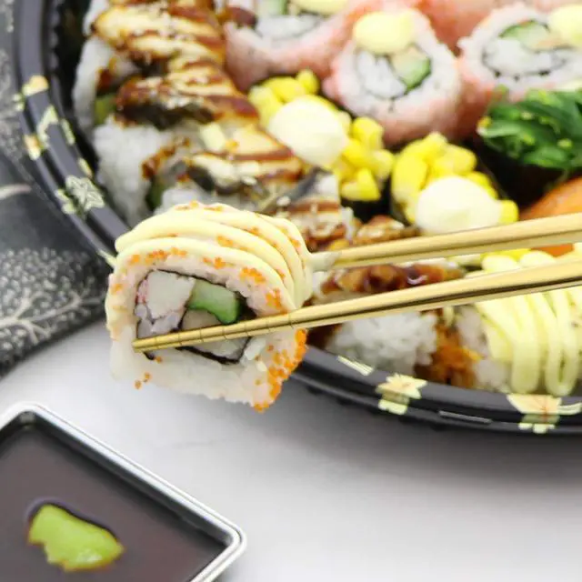 Alt view image 2 of 6 - Stainless Steel Chopsticks Reusable Multicolor Lightweight 304 Metal Chopsticks Dishwasher Safe - 5 Pairs (Gold)