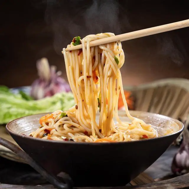 Alt view image 6 of 7 - 100 Pairs 9 inches Smooth Disposable Bamboo Chopsticks Individually Wrapped Chopstick for Sushi Noodles Splinter-Proof Design