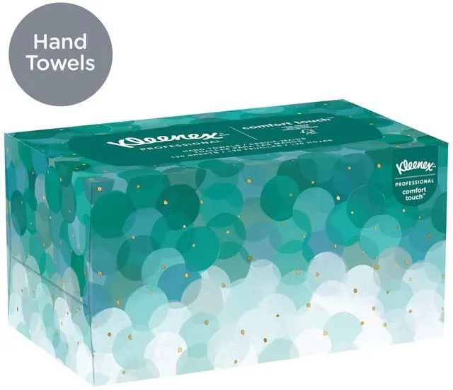 Alt view image 2 of 6 - 11268 Kleenex Hand Towels Premium Ultra Soft, Pop-Up Box, White (1 Individual Box of 70 Sheets)