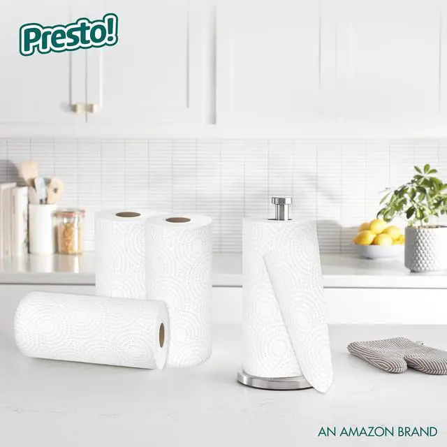 Alt view image 5 of 6 - Ultra-Strong Premium Paper Towels, 158 Sheet Huge roll - Flex-a-Size, 6 Rolls, Equivalent to 19 Regular Rolls, White