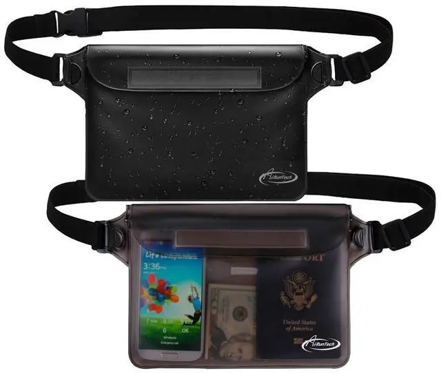 Main image of Waterproof Fanny Pack,Phone Pouch Dry Bag for Passport Wallet Purse,Floating Waterproof Bags for Travel Beach Swimming Kayaking Boating Cruise Accessories