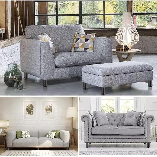 Alt view image 7 of 7 - 4PCS 4 Inch Furniture Legs Feets Metal Cabinet Legs, Adjustable Round Metal Furniture Replacement Legs Corner Feets Heavy Duty Table Leg Extenders for Sofa Couch Chair