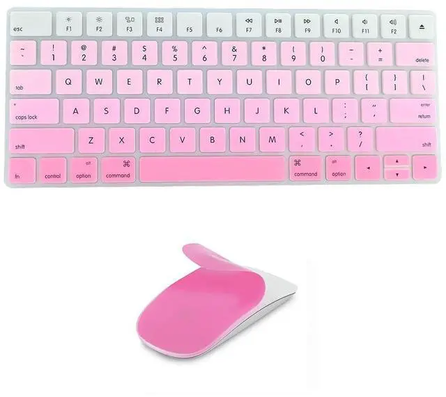 Main image of Silicone Soft Protector Covers for Apple Magic Keyboard (MLA22LL/A) with US Layout and MAC Magic Mouse