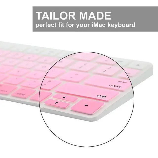 Alt view image 6 of 7 - Silicone Soft Protector Covers for Apple Magic Keyboard (MLA22LL/A) with US Layout and MAC Magic Mouse