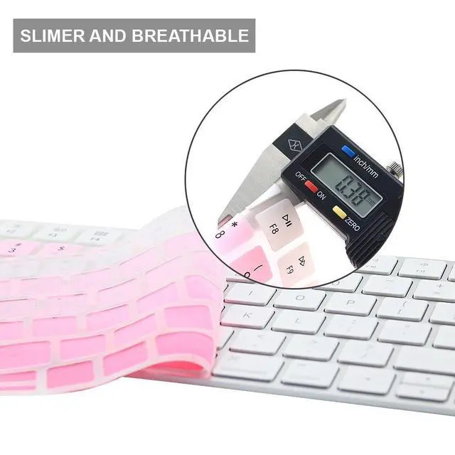 Alt view image 7 of 7 - Silicone Soft Protector Covers for Apple Magic Keyboard (MLA22LL/A) with US Layout and MAC Magic Mouse