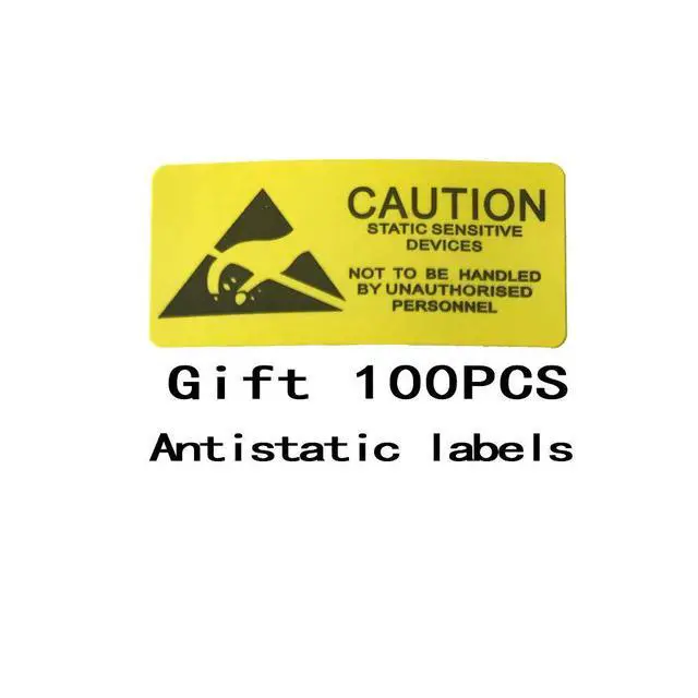 Alt view image 6 of 6 - Anti Static Bags,100pcs 5.9x7.87in/15x20cm Premium ESD Bags Resealable for 3.5'' SSD HDD with 100pcs Labels, Antistatic Bag for Hand Drive or Varieties of Electronic Device