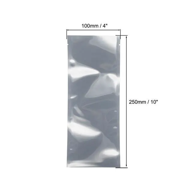 Alt view image 3 of 5 - Antistatic Shield Shielding Bag, Flat Open Top Anti Static Bag for Electronic Devices, 4x10 inch(100x250mm), 100 PCS