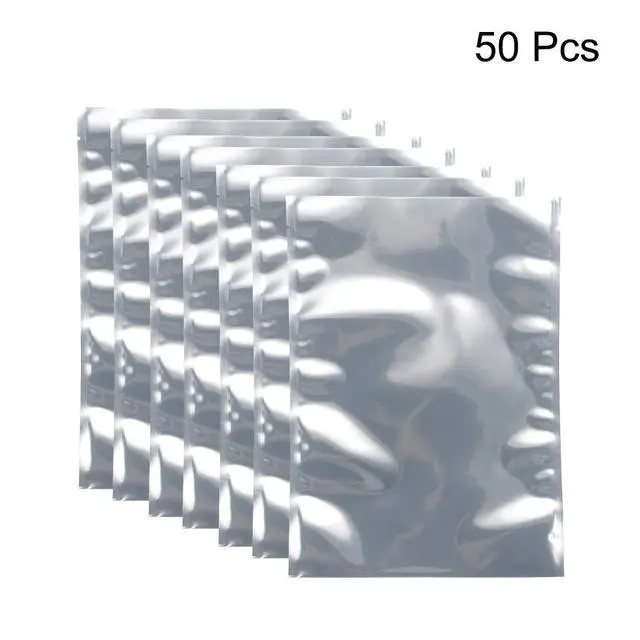 Alt view image 2 of 5 - Antistatic Shield Shielding Bag, Flat Open Top Anti Static Bag for Electronic Devices, 7x10 inch(180x250mm), 50 PCS
