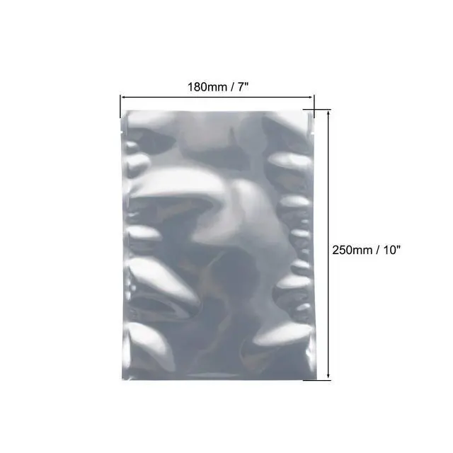 Alt view image 3 of 5 - Antistatic Shield Shielding Bag, Flat Open Top Anti Static Bag for Electronic Devices, 7x10 inch(180x250mm), 50 PCS