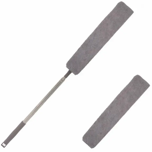 Main image of Retractable Gap Dust Cleaner, Under Refrigerator/Sofa Cleaning Tool, Microfiber Gap Duster with Extendable Pole 32-100 Inches, Suitable for Underneath Cleaning of Furniture, Fridges, Couch, Bed Gray