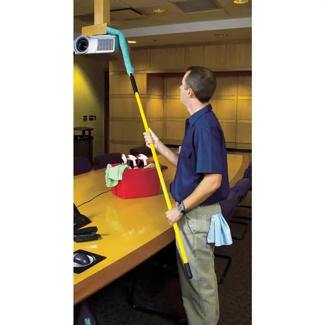 Alt view image 2 of 5 - Flexible Microfiber Dusting Wand, Flexible Dusting for Office/School/Stadium/Lobby/Restaurant