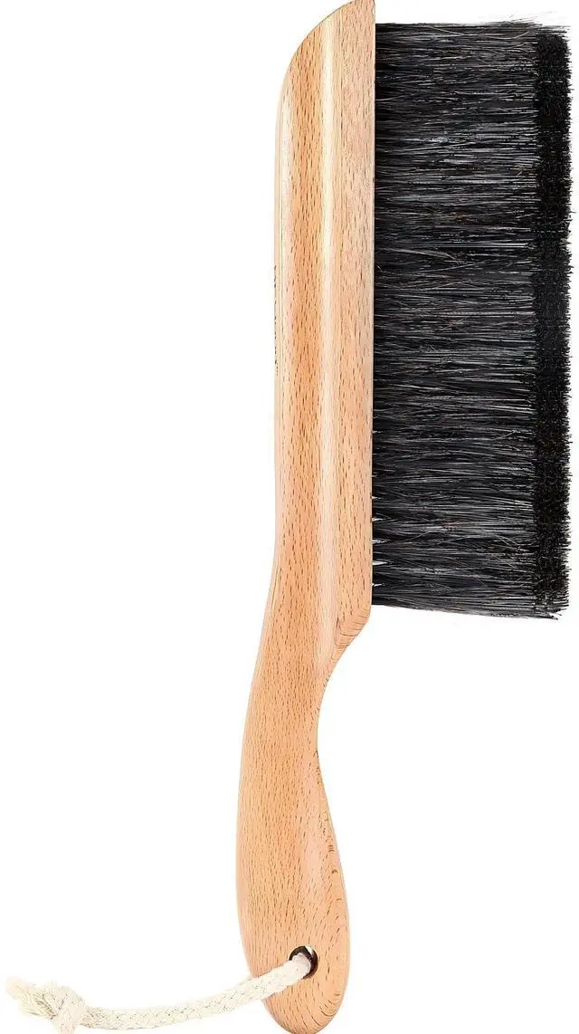 Main image of Horse Hair Hand Broom, Woodworking Bench Cleaning Brush, Fireplace Dust Brush, Hand Broom for Shop, Furniture, Carpet, Car Wash, Sweeping, Workspace, Exhibition-Hall, Upholstery