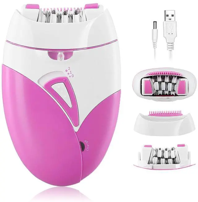 Main image of Epilator for Women, Smooth Glide Epilator Facial Hair Remover for Women with 2 Speed & LED Light, Electric Facial Hair Removal Suitable for Face, Bikini Areas, Underarms, Arms, Legs