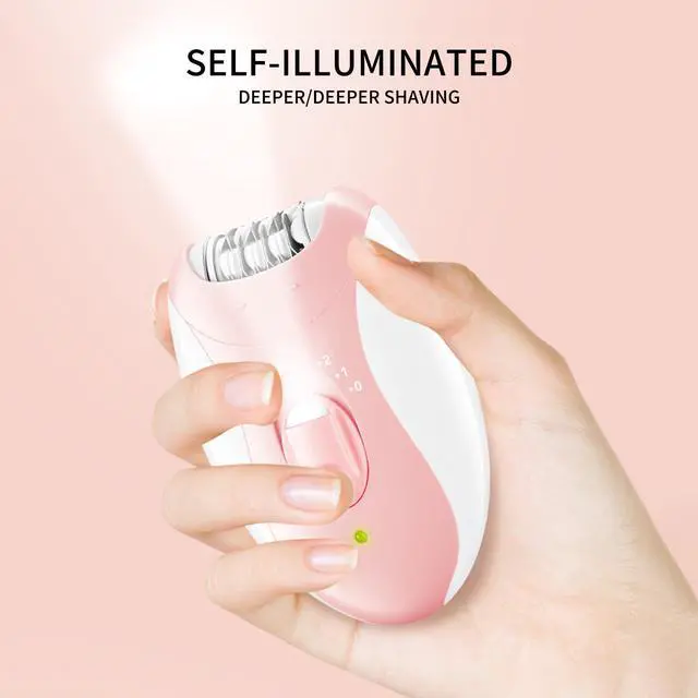 Alt view image 6 of 7 - Epilators Hair Removal for Women, Face Epilator for Women, Cordless Facial Epilator with 2 Speeds, Smooth Glide Hair Removal Device with 32 Tweezers for Lady Face Bikini Arms Legs