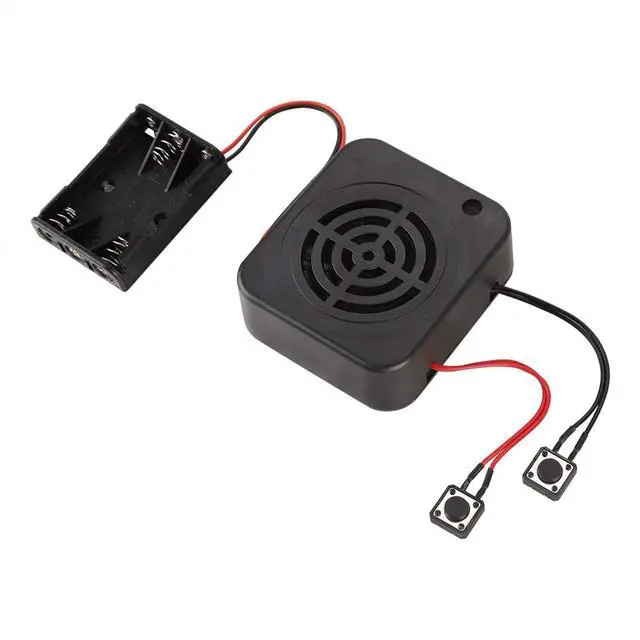 Alt view image 3 of 7 - Recordable Sound Module, 4 Minutes Recording Box Chip Record Custom Messages Gifts Replaceable for Stuffed Animal Inserts Holiday Craft Projects DIY Audio Greeting Card Advertising(4mins)