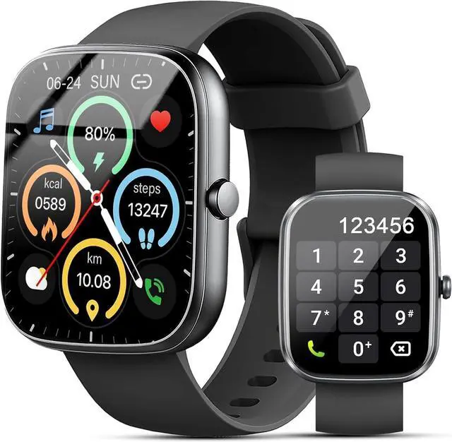 Main image of Smart Watch for Men Women (Answer/Make Call), 2026 New 1.91" HD SmartWatch, Fitness Watch with 120+ Sport Modes, IP68 Waterproof, Pedometer, Heart Rate/Sleep Monitor, Activity Tracker for Android iOS