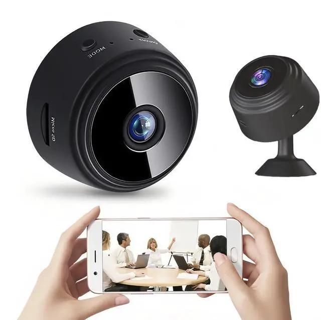 Main image of Intelligent NightIP Camera for Home, Wide Angle Lens, Mobile Phone Remote Control, Easy to Use, Support Small Memory Card, ABS Material