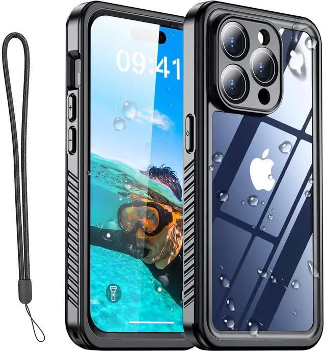 Main image of Waterproof Case for iPhone 15 Pro Max(6.7") Snowproof,Dustproof and Shockproof, IP68 Certified Full Body Protection Fully Sealed Underwater Cover for iPhone 15 Pro Max 6.7"_3