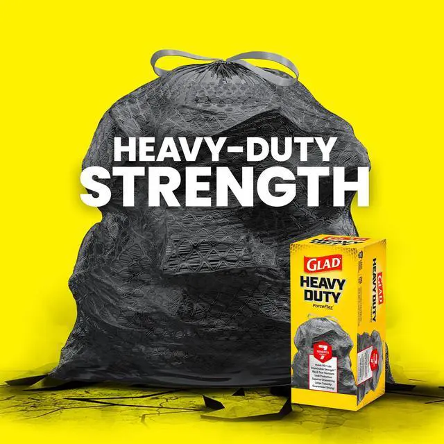 Alt view image 4 of 7 - ForceFlex Heavy Duty Large Trash Bags, Hold 80+ lb, 30 Gal, 25 Ct (Package May Vary)
