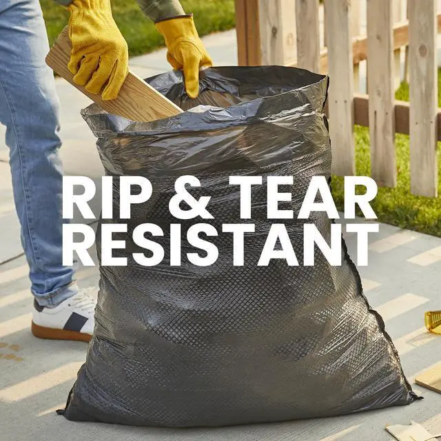 Alt view image 5 of 7 - ForceFlex Heavy Duty Large Trash Bags, Hold 80+ lb, 30 Gal, 25 Ct (Package May Vary)