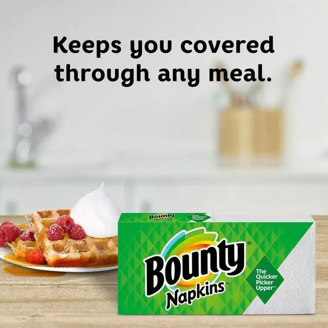 Alt view image 4 of 7 - Quilted Napkins, 1-Ply, 12.1In X 12In, 100/PK, White