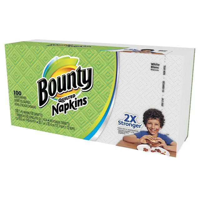 Alt view image 7 of 7 - Quilted Napkins, 1-Ply, 12.1In X 12In, 100/PK, White