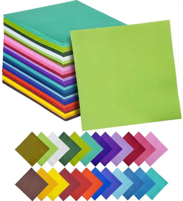 Main image of 24 Colors Cocktail Napkins 5 * 5inch Disposable Beverage Napkin Paper for Cocktail, Wedding, Dinner, Birthday Party Dessert Wine Paper Napkins 120 Count