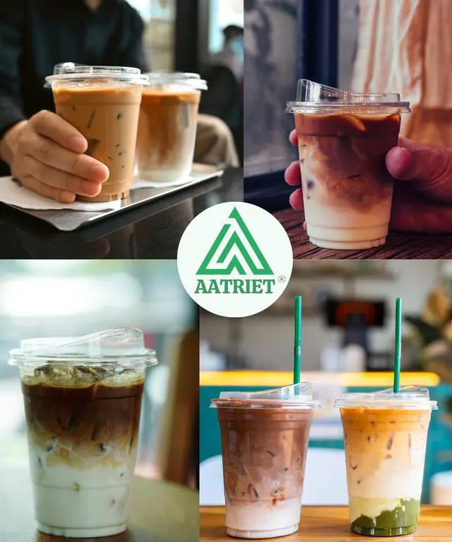 Alt view image 6 of 7 - 16 oz Clear Plastic Cups with Strawless-Sip-Lids, 25 Sets Disposable Cup Plastic Iced Coffee Cups, To Go Cup with Sip Through Lids for Smoothie, Milkshake, Cold Drinks for Party, Wedding, Event