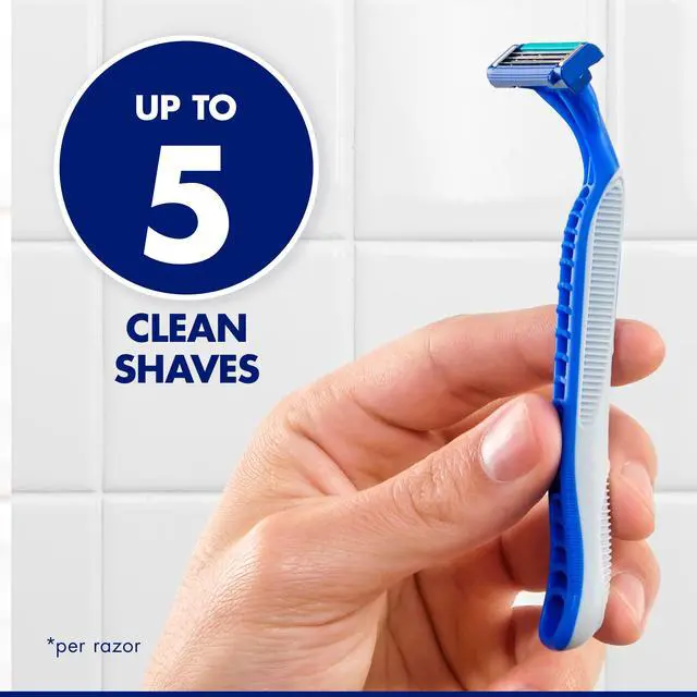 Alt view image 2 of 7 - Sensor3 Simple Mens Disposable Razors, 12 Count