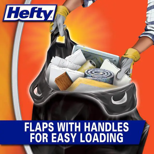 Alt view image 2 of 5 - Load & Carry Heavy Duty Contractor Large Trash Bags, 42 Gallon, 26 Count