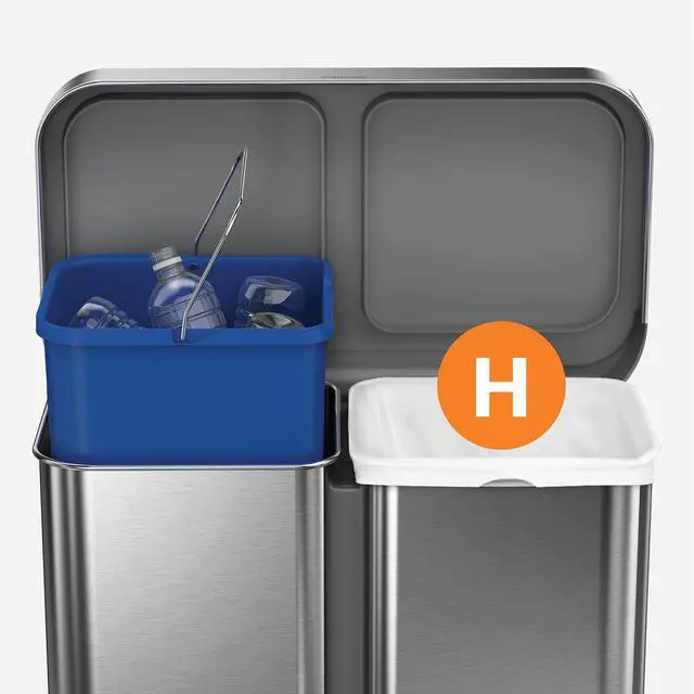 Alt view image 4 of 6 - Code H 60 Count Custom Fit Liners, Drawstring Kitchen Trash Bags, One-by-One Mess-Free Dispense, Extra Thick & Double Seamed, 50% PCR Plastic, 30-35 Liter / 8-9 Gallon, White