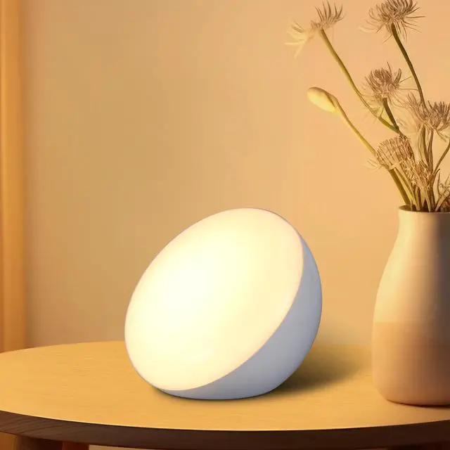 Main image of Cordless Bedside Table Lamp with Gravity Sensor | Portable Wireless Rechargeable 2000mAh Battery Operated | Mini Warm Soft Ambient Night Stand Light | Gift for Bedroom, Nursery, Camping & Outdoor