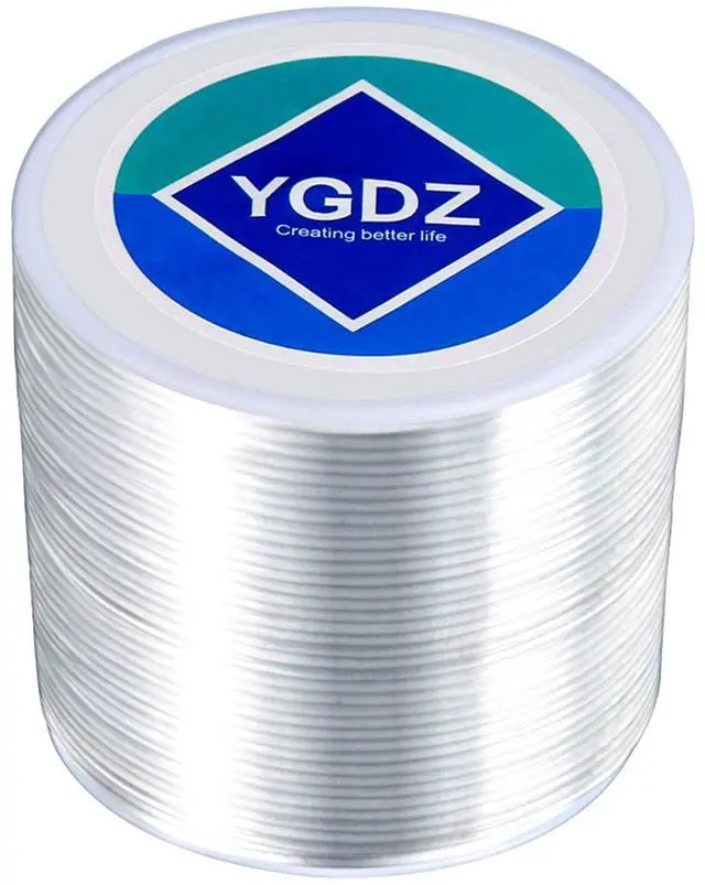 Main image of 1.5mm Bracelet String, Elastic String Crystal Stretch Thread Clear Beading Cords for Bracelets Beading Making