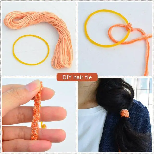 Alt view image 7 of 7 - 1000pcs Rubber Bands, Bank Paper Bills Money Dollars Elastic Stretchable Bands, Sturdy General Purpose Rubber Band