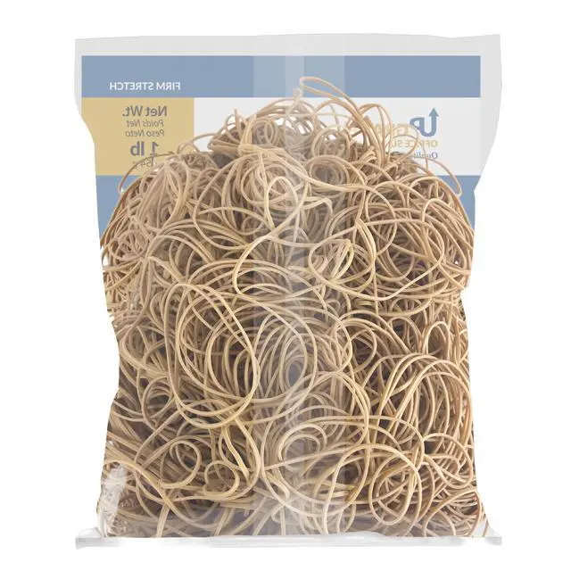Alt view image 4 of 5 - UPG23419 Rubber Bands, Size #19 (3-1/2 in x 1/16 in), 1,250 Bands, 1 lb, USA