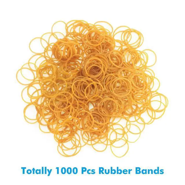 Alt view image 2 of 7 - 1000Pcs Elastic Bands Small Rubber Bands Assorted for Office Bank Home and Various Purpose