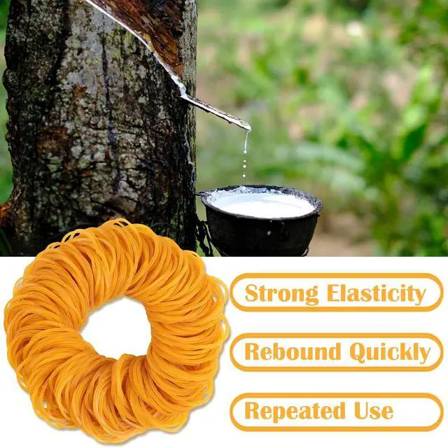 Alt view image 5 of 7 - 1000Pcs Elastic Bands Small Rubber Bands Assorted for Office Bank Home and Various Purpose
