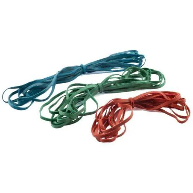 Alt view image 5 of 6 - Rubber 08997 SuperSize Bands, Assorted Large Heavy Duty Latex Rubber Bands - 24 Count(Pack of 1), includes 8 bands of each size (12", 14", 17") in resealable bag