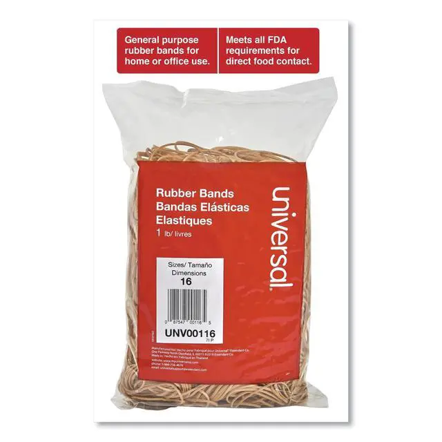 Alt view image 3 of 4 - Rubber Bands, Size 16, 1lb Pack