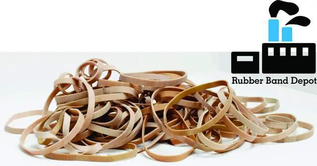 Alt view image 2 of 4 - Rubber Band Depot, Size #117, Approximately 50 Rubber Bands Per Bag, Rubber Band Measurements: 7" x 1/8'' - 1/4 Pound Bag