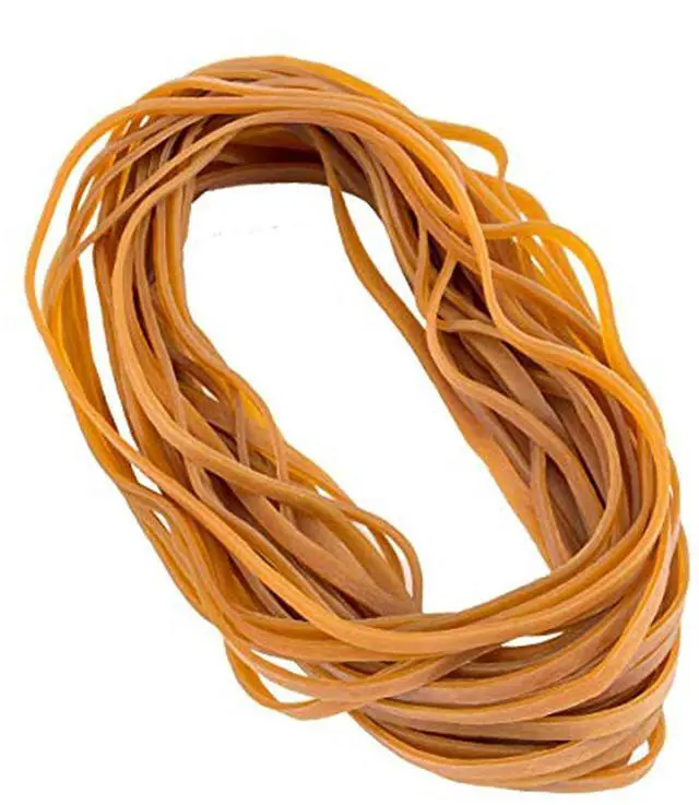Main image of Super Size Rubber Bands - 60 Pcs Large Heavy Duty Latex Rubber Bands, Thick Multi Function Elastic Wrapping Bands Long for Office Outdoor Tie Up Garbage Bag Notebook File Packing Moving