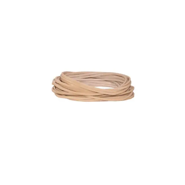 Alt view image 5 of 5 - Rubber 26145 Advantage Rubber Bands Size #14, 1 lb Box Contains Approx. 2250 Bands (2" x 1/16", Natural Crepe),Beige