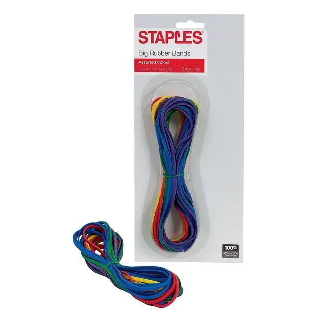 Alt view image 2 of 2 - Brand Large Rubber Bands 24 Pack